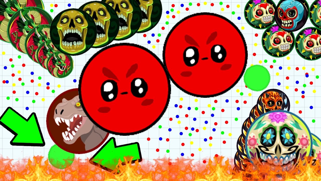 ULTIMATE AGARIO POPSPLIT / Insane Domination - TrickSplit,90º Split and Doubles