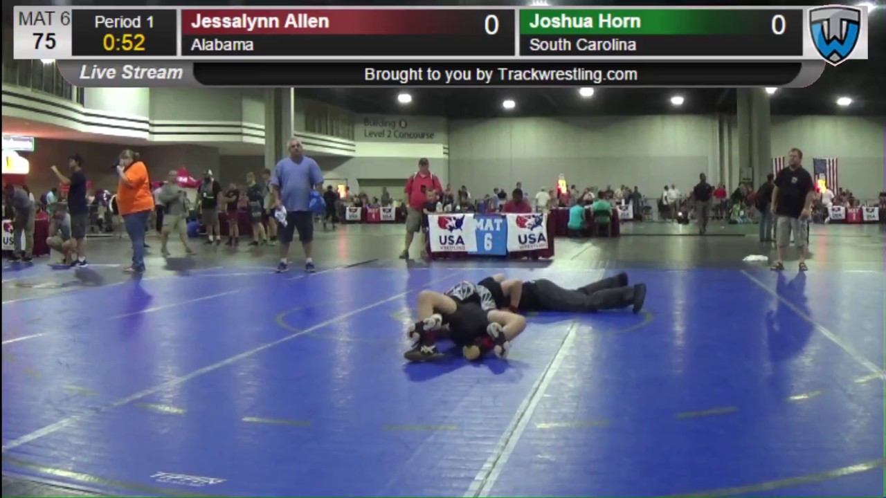 4053 Intermediate 75 Jessalynn Allen Alabama vs Joshua Horn South Carolina 3613289104