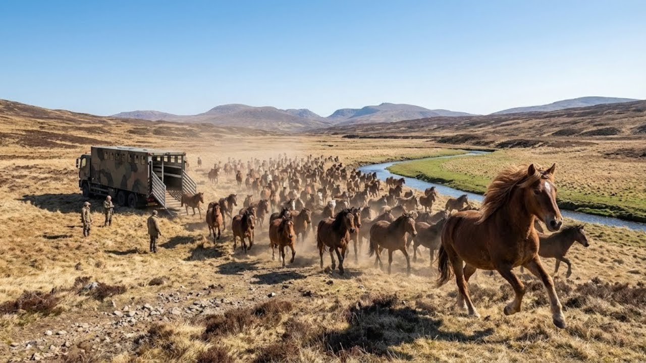 Le Royaume-Uni a remis des chevaux sauvages dans les Highlands... Voici ce qui s’est passé