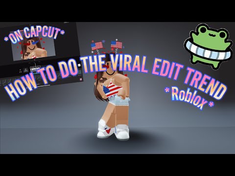 HOW TO DO THE VIRAL ROBLOX EDIT TREND ON CAPCUT!!