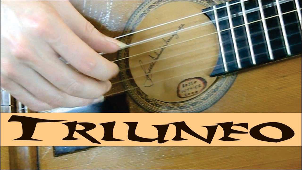 Tocar Triunfo (tutorial) en Guitarra - por Jesús Amaya...