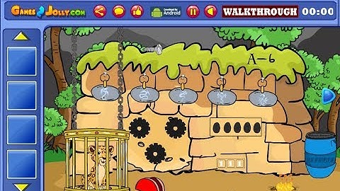 G2J Leopard Rescue From Cage Walkthrough [Games2Jolly]