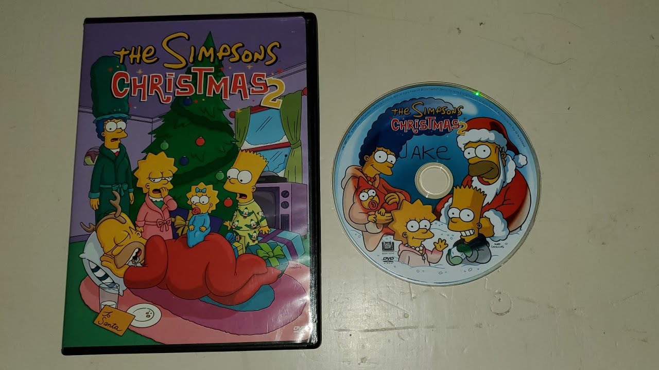 Opening To The Simpsons Christmas 2 2004 DVD YouTube