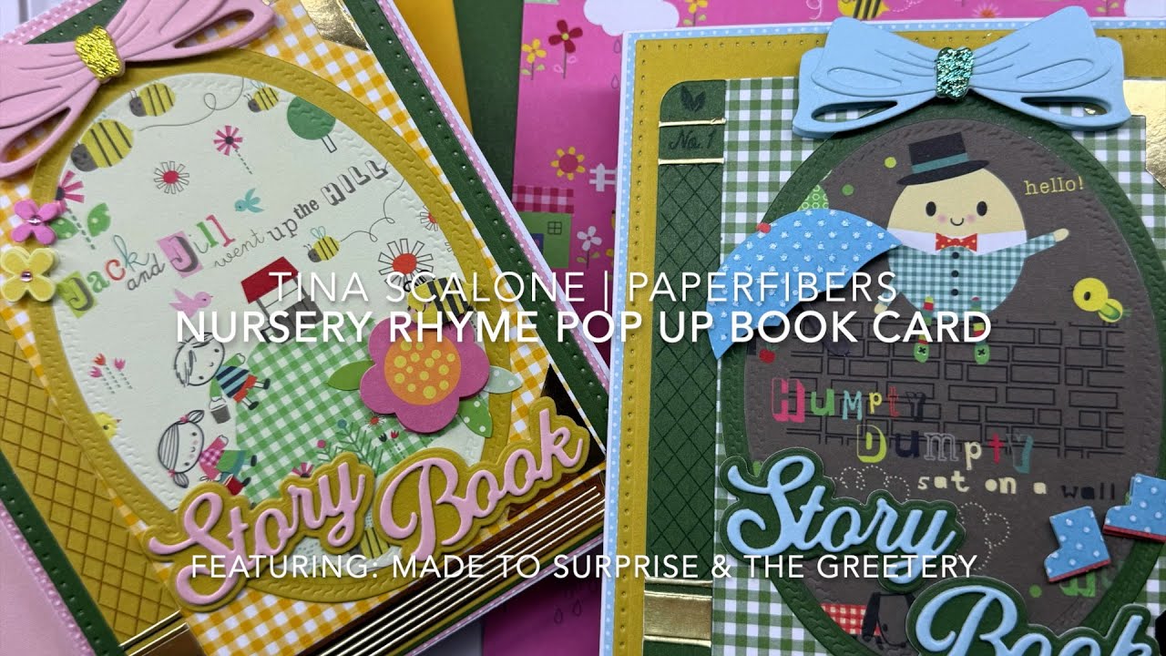 Nursery Rhyme Pop Up Book Card