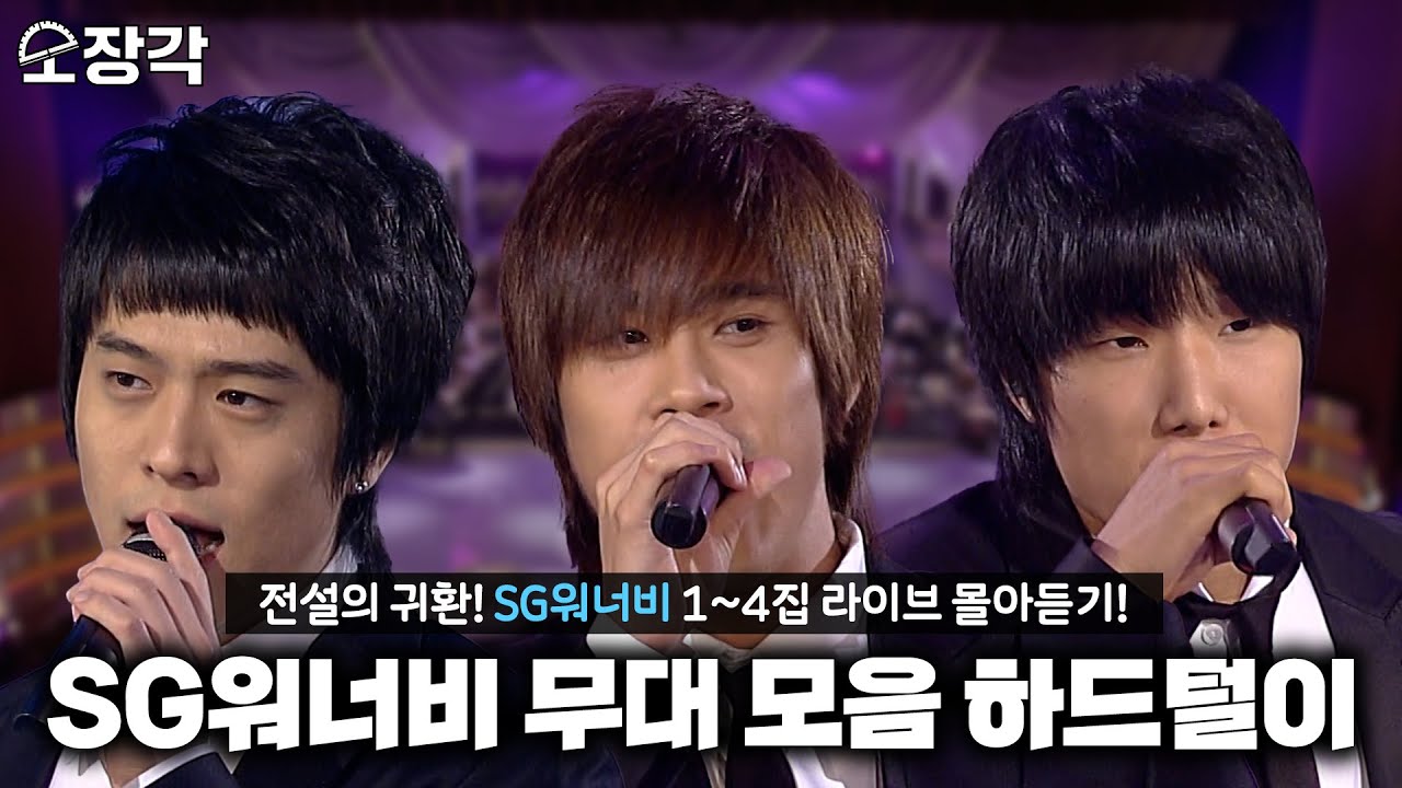 [소장각👍 #71] 처음 보는 것도 있을 걸요? SG워너비(SG WANNABE) 1~4집 무대 모음 하드털이😉 [KBS 방송]