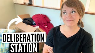 Declutter faster with a 'Deliberation Station'