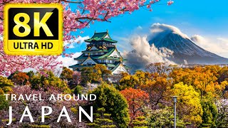 Japan Tour 8K ULTRA HD - Travel to the best places in Japan with music