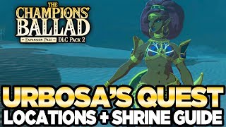Urbosa's Song - Locations & Shrine Guide The Champions Ballad Breath of the Wild | Austin John Plays