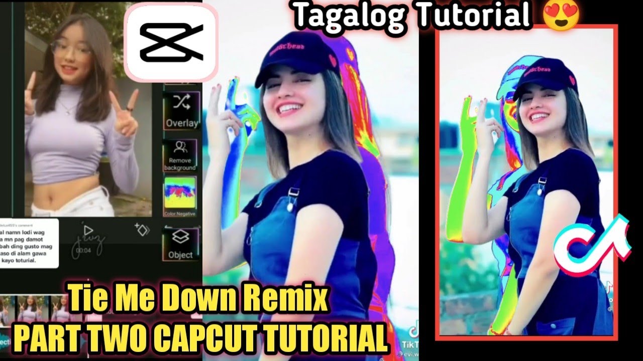 TIE ME DOWN TIKTOK REMIX- 4get Soucy TIKTOK TUTORIAL PART 2 š // CAPCUT