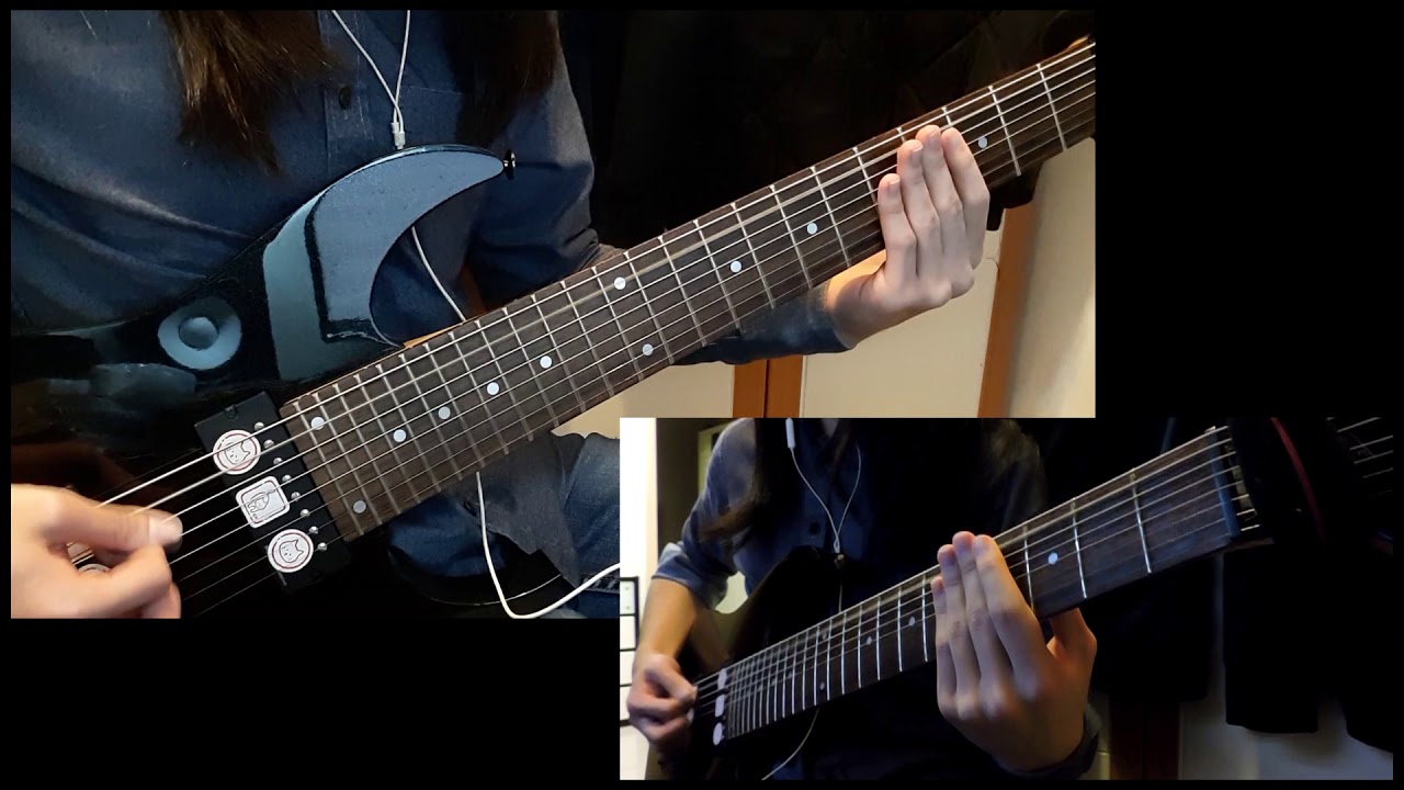 Meshuggah--Born in Dissonance guitar cover (Fractal AX8/ Ibanez RG852 Prestige)