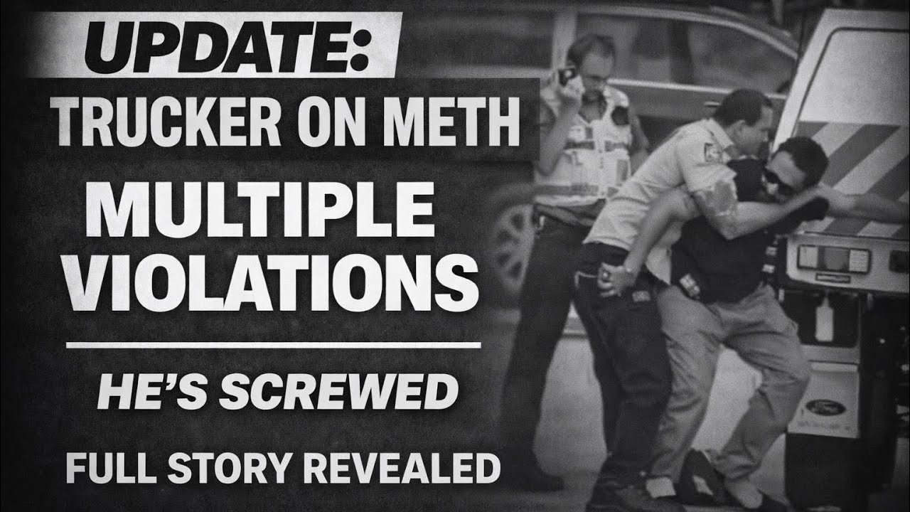 Truck Driver Arrested High On Meth - Story Finally Revealed. - YouTube