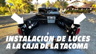How to Install Lights on a Tacoma Bed | An EASY and INEXPENSIVE Modification