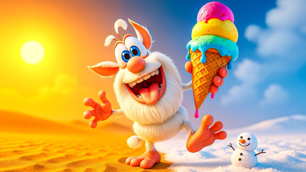 Буба — Спасение от жары 🥵 Мультик для детей