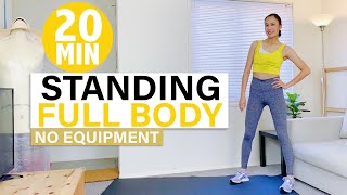 20MIN STANDING FULL BODY | Low Impact Workout At Home | Beginner Friendly Exercises ~Joy