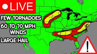 Breaking: Strong Tornadoes, Damaging Winds and Hail Possible For The Mid-Atlantic