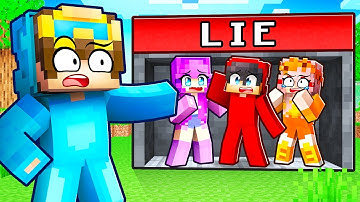 Using A LIE DETECTOR on my Friends In Minecraft!