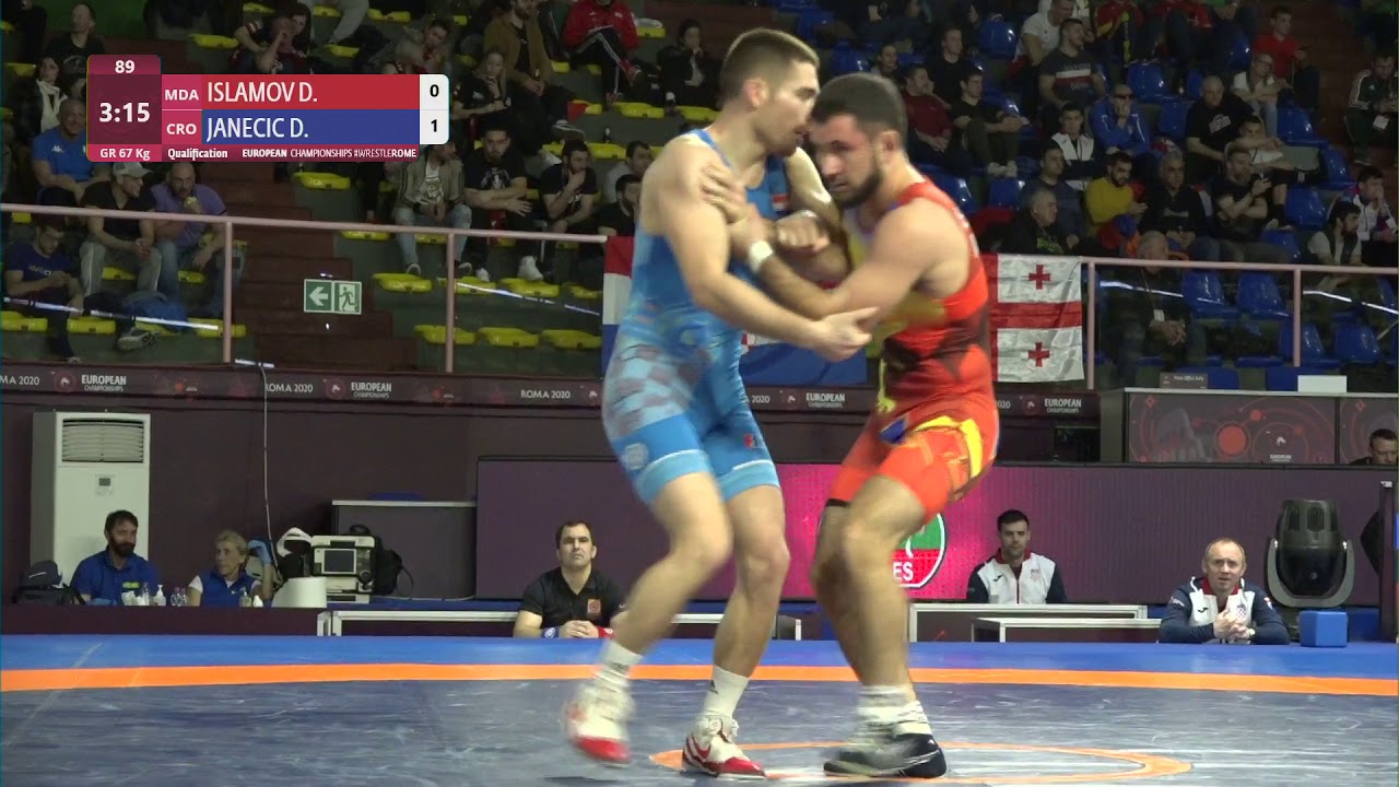 Qual. GR - 67 kg: D. ISLAMOV (MDA) v. D. JANECIC (CRO)