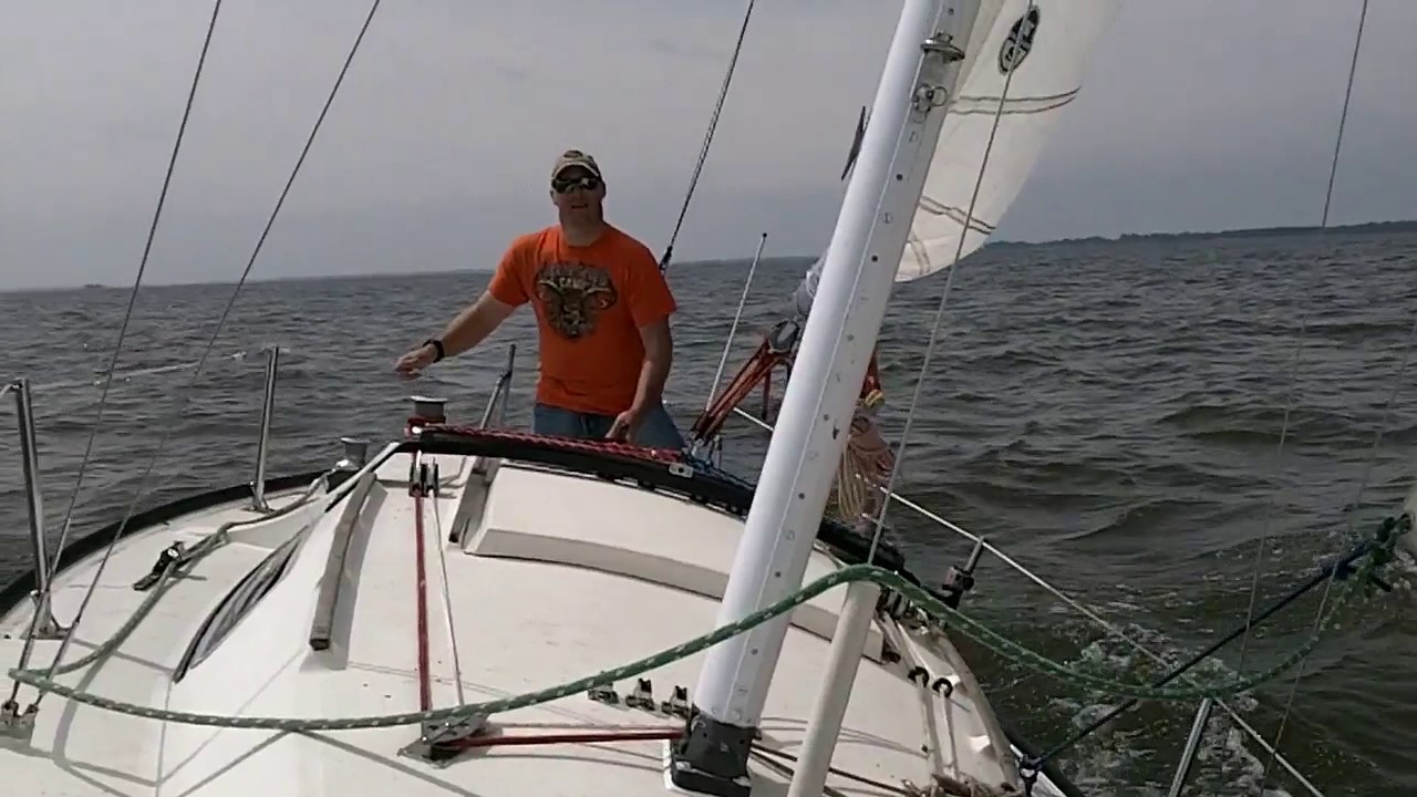 Nauti E4. Sailing Lake Erie For The First Time YouTube