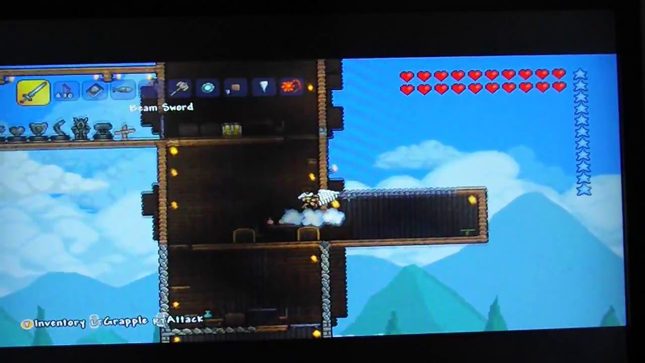 Xbox 360 Terraria Harpy Wings! (4) YouTube