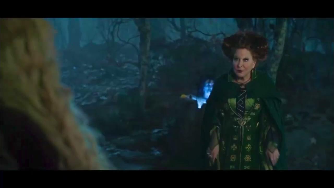 Sarah Sanderson stands up to her sister Winifred Sarah Sanderson stands up to her sister Winifred