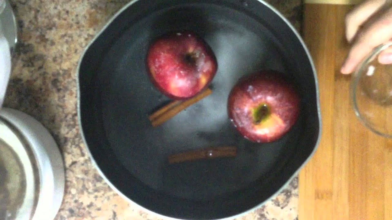 Boiled Cinnamon Apple (dessert) YouTube