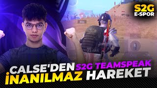 Calseden İnanilmaz Hareket S2G Espor Teamspeak Beşiktaş Severnik Pubg Mobile Open Turnuvası