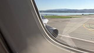 United Boeing 747-400 Takeoff From Upper Deck