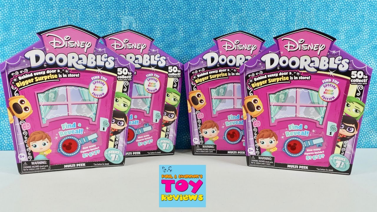 NEW Disney Doorables Series 7 Color Change Unboxing | PSToyReviews