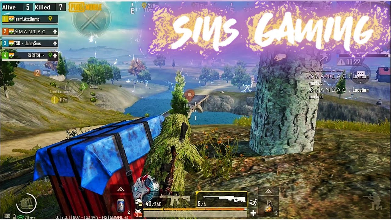 More kills by Johnny Sins | SinsGaming | PubgMobile!!