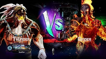 Killer Instinct 2013(Xbox One) Thunder arcade playthrough