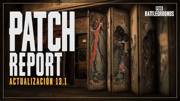 Nota de Actualización#13.1 - Nuevas funciones en Taego, balance de armas y más | PUBG