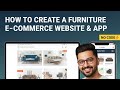 Create your own furniture sale app / website how to create furniture website tamil Appxnow 