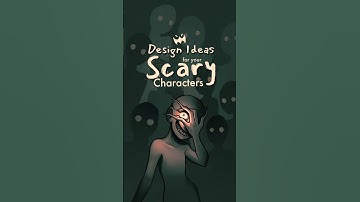 character design ideas for your scary characters 👁️🐦‍⬛ #art #oc #ocs #originalcharacter #drawing