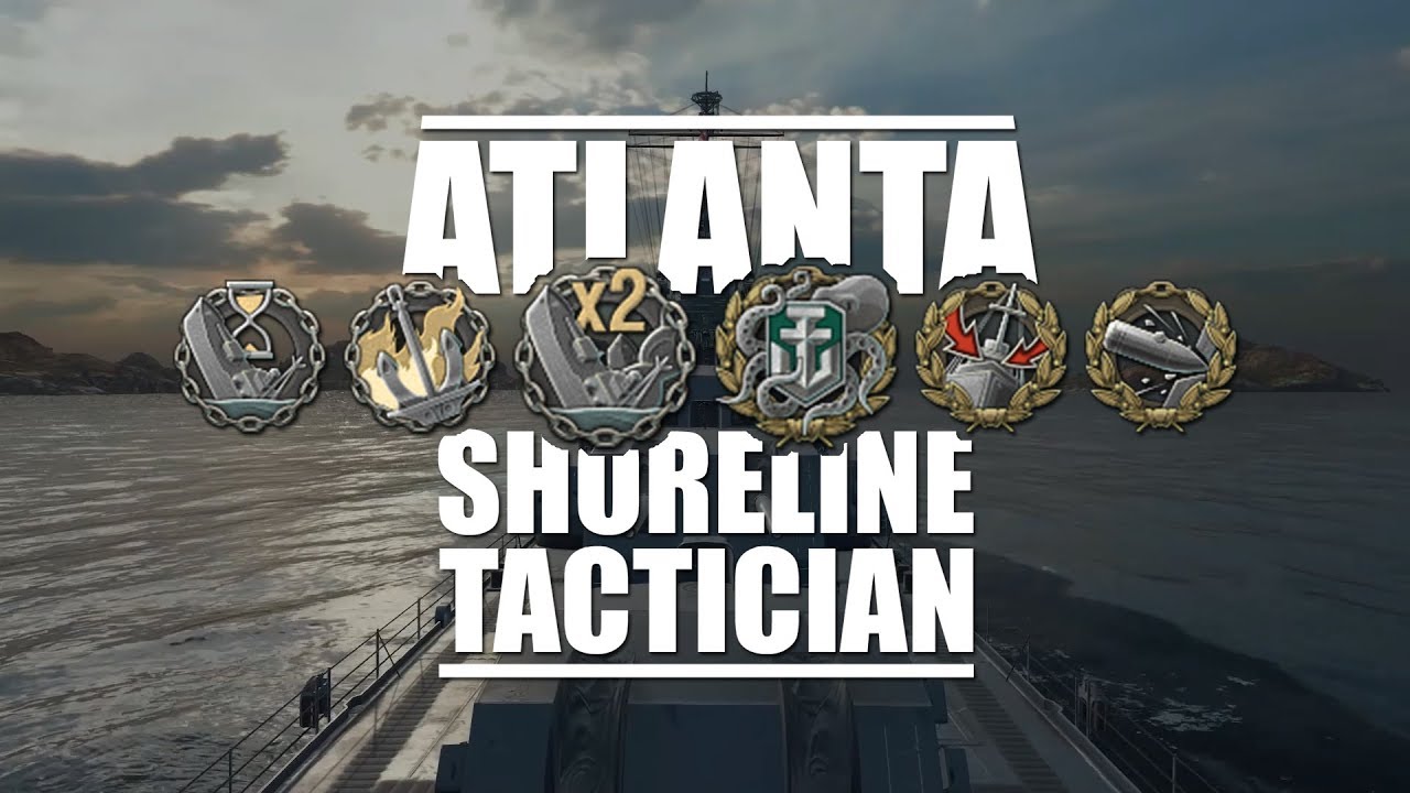 World Of Warships - Atlanta, Shoreline Tactician