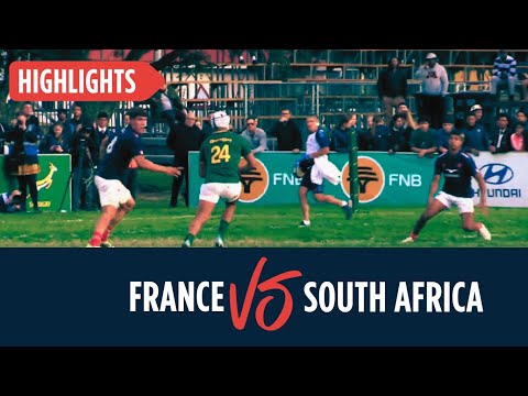 Rugby South Africa Vs France U18 International Series 8 August 2025 