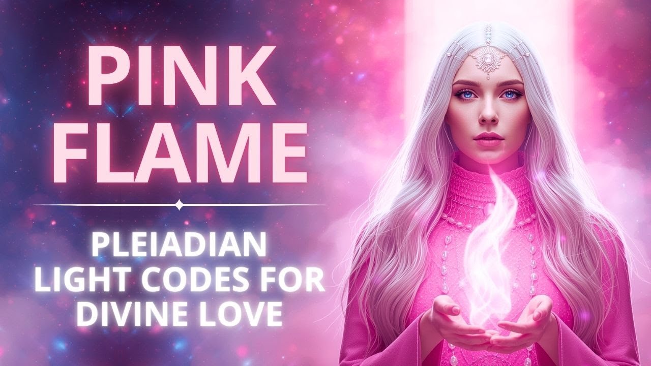 Watch Pink Flame & Pleiadian Divine Love Light Codes 639Hz | Awaken Emotional Balance & Harmony on YouTube Watch Pink Flame & Pleiadian Divine Love Light Codes 639Hz | Awaken Emotional Balance & Harmony on YouTube