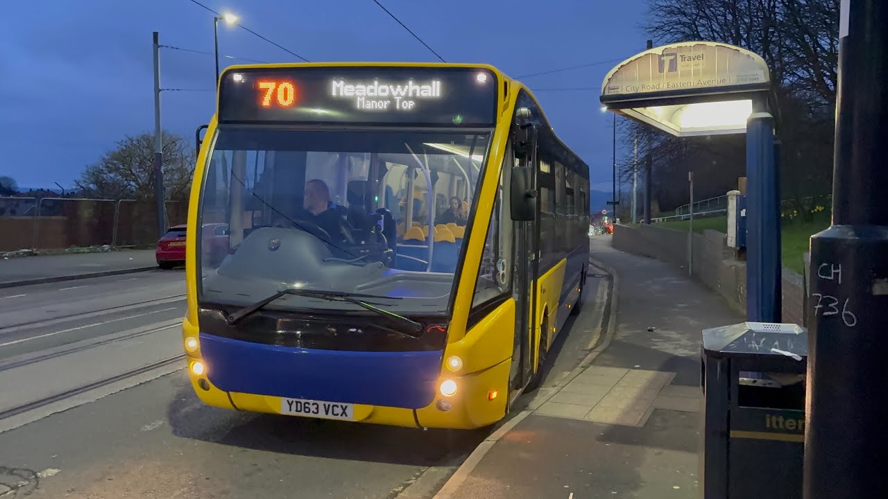 (NEW TRANSFER) 830 on the 70 to Meadowhall (EAST BANK ROAD THRASH)