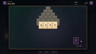 Full How to Play Pyramid Solitaire — Rules and a Full Game (Level 1) Update