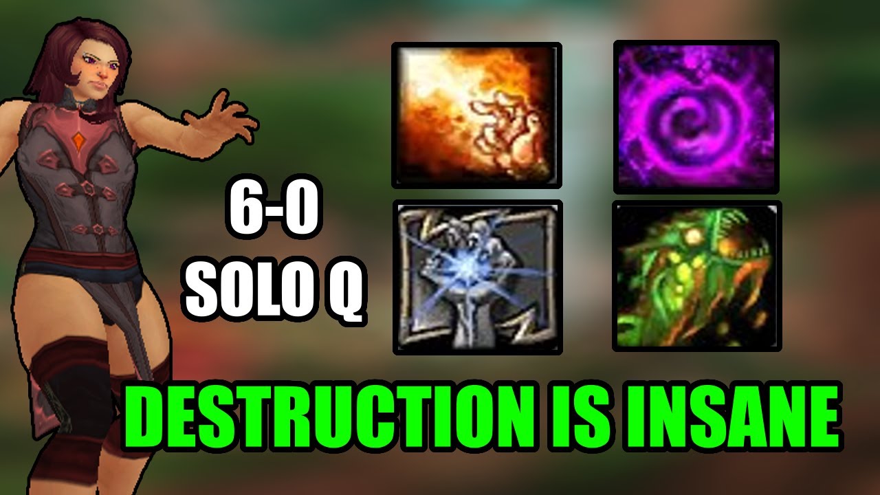 DESTRUCTION WARLOCK IS BLASTING IN RANKED SOLO SHUFFLE - DRAGONFLIGHT ...
