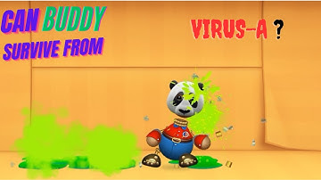 Can BUDDY Survive from VIRUS - A? All  Bio Weapons Gameplay (iOS,Android)