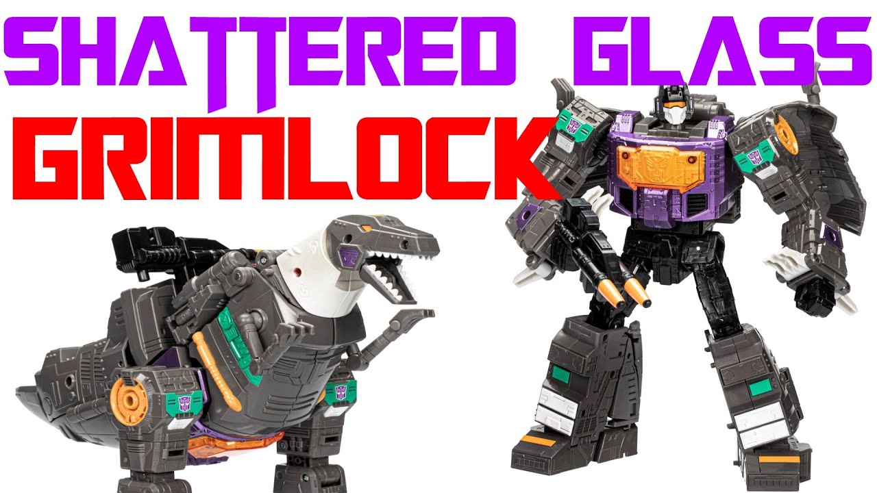 Transformers Grimlock (Shattered Glass Leader) YouTube