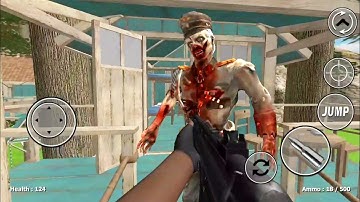 Zombie Evil Horror 4 - Shadow Target - Zombie FPS Shooting Game - Android GamePlay