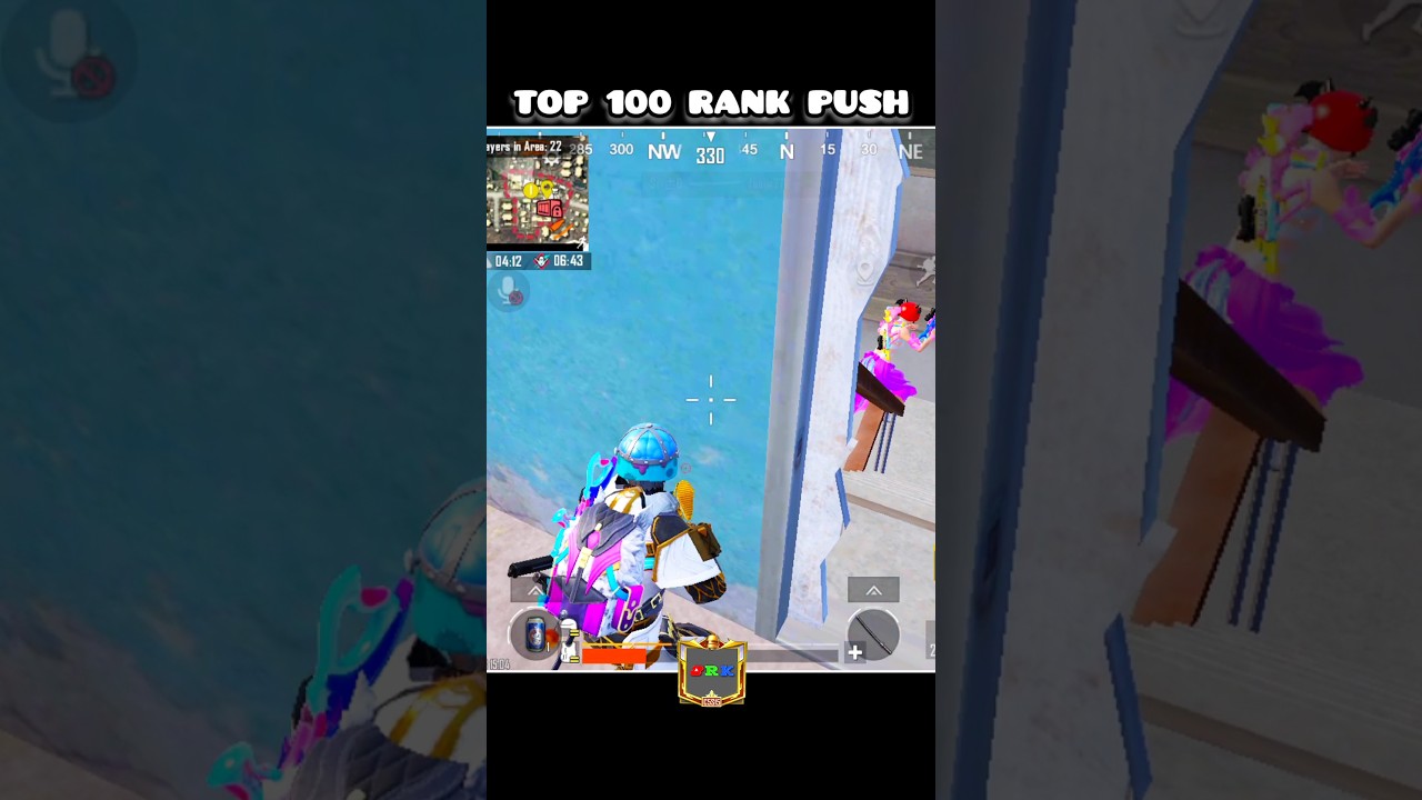 Top 100 Rank Push In BGMI ⚡🔥 