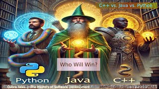 C++ vs. Java vs. Python: Who will win