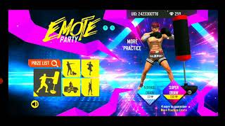 New Emote Party Event Freefire