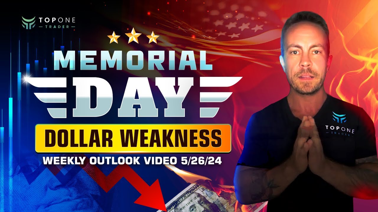 Memorial Day Dollar Weakness | Weekly Outlook 5.26.2024