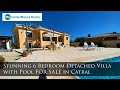 CX2963 Stunning 6 bedroom villa for sale in Catral