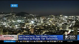 SAN FRANCISCO: Businesses Brace For San Francisco's move into restrictive Purple Tier