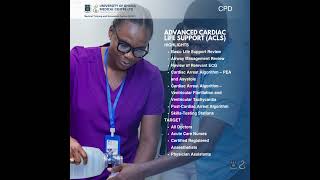 Advanced Cardiac Life Support Training available at UGMC-MTSC