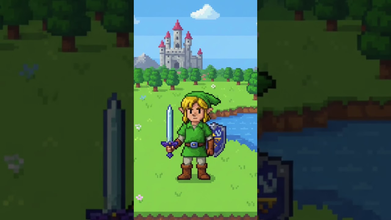 Сюжет легенда о Зельде за 30 секунд 